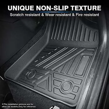 KUST Custom Floor Mats for 2016-2022 Mercedes GLC Models