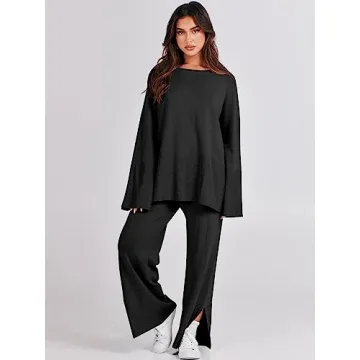 Shop ANRABESS Cozy Knit Sweater Set for Women