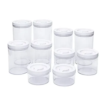 Amazon Basics 10-Piece Airtight Food Storage Containers