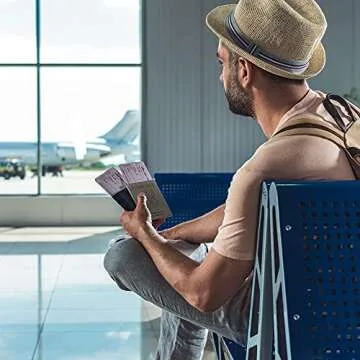 Doulove Passport Holder with Vaccine Card Slot for Travel