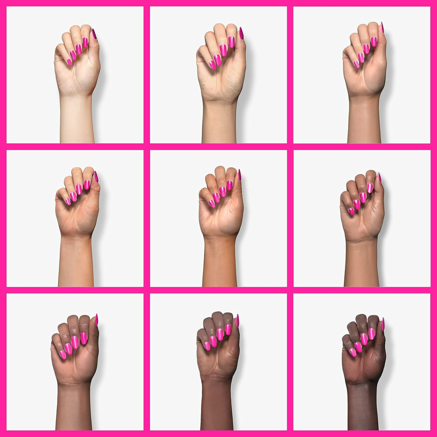 Vishine Hot Pink Nail Gel 15ml | Long-Lasting & DIY