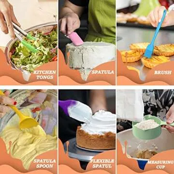 Umite Chef Mixing Bowls with Airtight Lids, 26Pcs Stainless Steel Bowls Set, 3 Grater Attachments & Colorful Non-Slip Bottoms Size 7, 4, 2.5, 2.0,1.5, 1QT, Great for Mixing & Serving