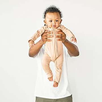 Goumi Bamboo Organic Cotton Sleep and Play Footie