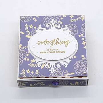 KSCRAFT 3D Drawer with Easel Card Metal Cutting Dies Stencils for DIY Scrapbooking/Photo Album Decorative Embossing DIY Paper Cards