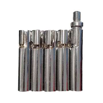 Shark Antennas SKD3S Quick Disconnect 5-Pack for Mono Band HF Mobile Vertical Antennas with 3/8x24 T...