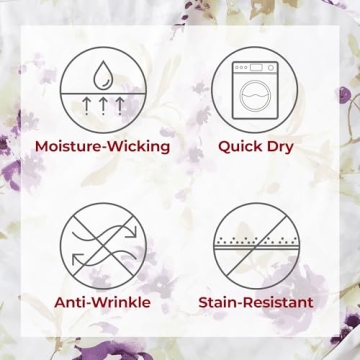 Mellanni King Sheets Set - 4 PC Iconic Collection Bedding - Hotel Luxury, Extra Soft, Cooling Bed Sheets - Wrinkle, Fade, Stain Resistant (King, Madison Purple)