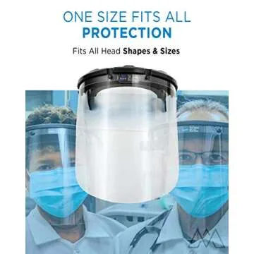 Medspec Protect Face Shield - Adjustable & Reusable Protection