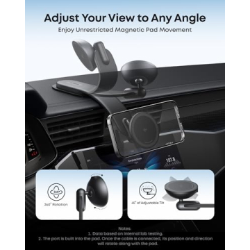 Anker Nano Magnetic Wireless Car Charger for iPhone 12-16