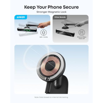 Anker Nano Magnetic Wireless Car Charger for iPhone 12-16