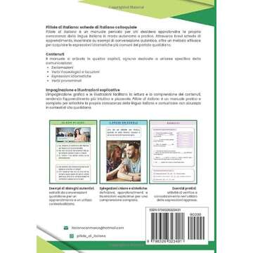 Pillole di italiano: Everyday Italian phrase cards for foreigners - Schede di italiano colloquiale p...