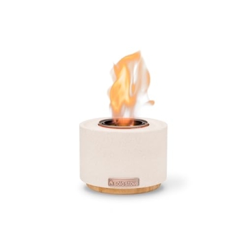 Solo Stove Cinder Tabletop Fire Pit for Indoor or Outdoor Use, Fire Bowl with 1 Gel Fuel Can, Oderle...