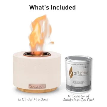 Solo Stove Cinder Compact Tabletop Fire Pit for Indoor-Outdoor