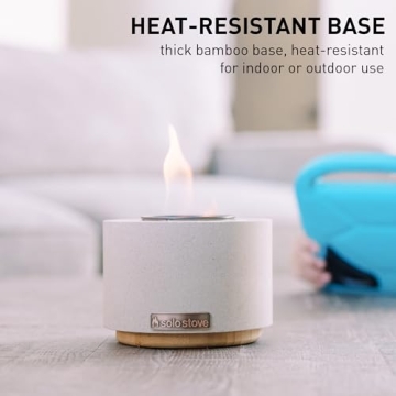 Solo Stove Cinder Compact Tabletop Fire Pit for Indoor-Outdoor