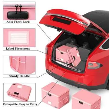 Oterri Fireproof & Waterproof File Box for Safe Storage