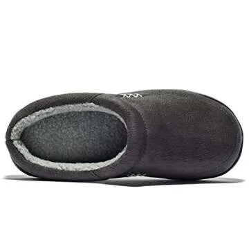 Ultimate Comfort Men’s Memory Foam Slippers for Indoor Outdoor