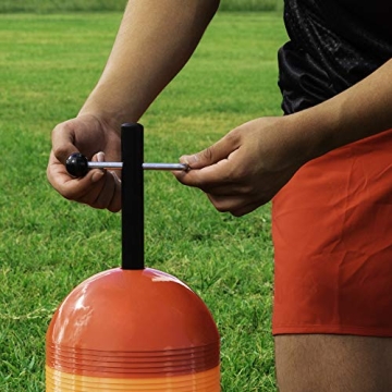 Champion Sports Rigid Dome Cones Set for Fun Play