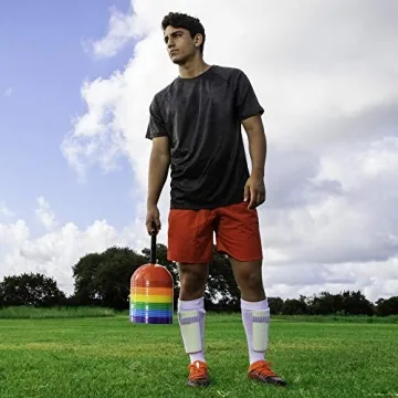 Champion Sports Rigid Dome Cones Set for Fun Play