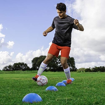 Champion Sports Rigid Dome Cones Set for Fun Play