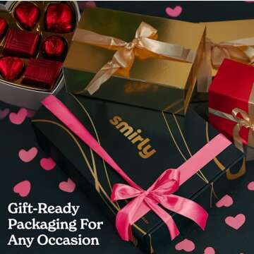 SMIRLY Wood Cutting Boards For Kitchen Meal Prep & Serving, Bamboo Cutting Board Set, Charcuterie Chopping Boards and Wooden Cutting Boards for Kitchen