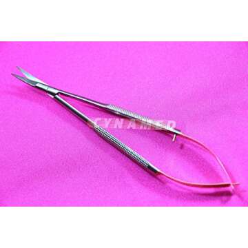 Premium German Stainless Castroviejo Micro Scissors - CYNAMED