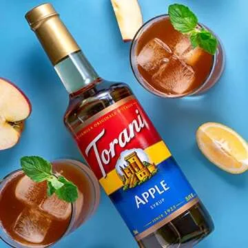 Torani Apple Syrup - Refreshing Taste in 750ml