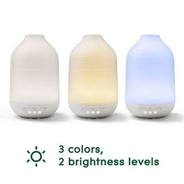Aromatherapy Diffuser with Essential Oil - Bergamot & Lemongrass