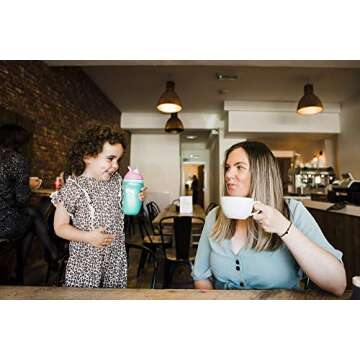 Tommee Tippee Insulated Toddler Straw Sippy Cup, 9-Ounce, 12+ Months – 2 Count (Colors Will Vary)