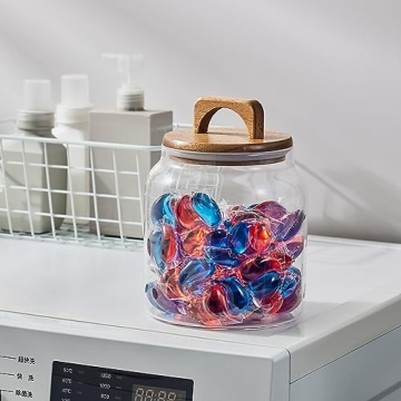 Sweejar Glass Jars for Stylish Home Organization
