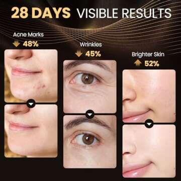 Lovsheme Red Light Therapy for Face, Enhance LED Face Mask Light Therapy for Acne, Wrinkles & Skin R...