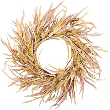 VGIA 18 Inch Fall Wreath - Affordable Autumn Decor