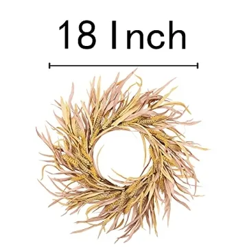 VGIA 18 Inch Fall Wreath - Affordable Autumn Decor