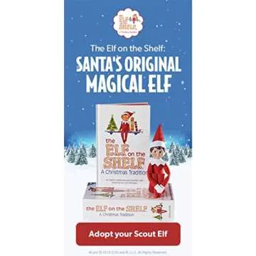 The Elf on the Shelf A Christmas Tradition (Brown-Eyed boy Scout elf) (EOTBOYD)