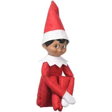 The Elf on the Shelf A Christmas Tradition (Brown-Eyed boy Scout elf) (EOTBOYD)