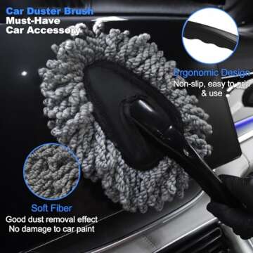 10PCS Ultimate Car Detailing Cleaning Kit for Interior