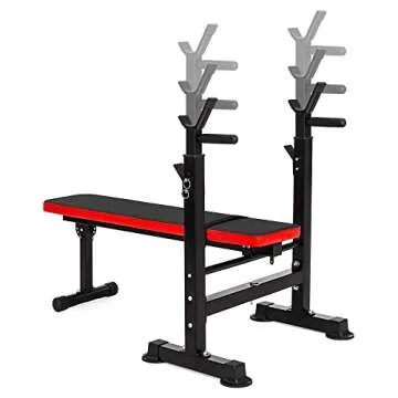 BalanceFrom Adjustable Folding Workout Bench for Home Gym