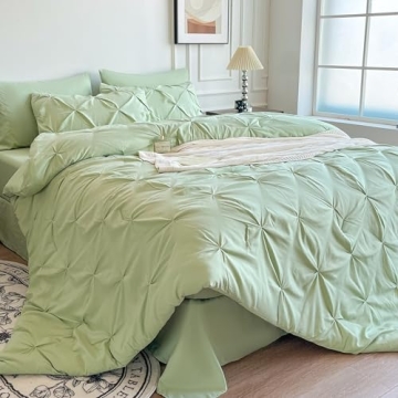 Maple&Stone 7-Piece Queen Comforter Set - Elegant Comfort