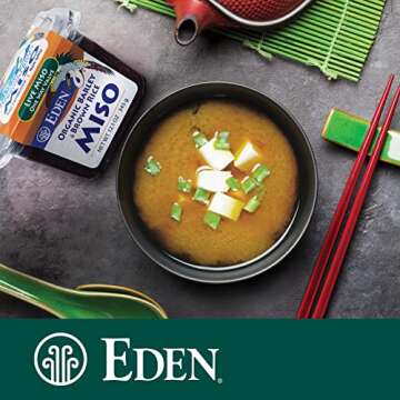 Eden Organic Barley & Brown Rice Miso Paste, Umami Rich, 12.1 oz
