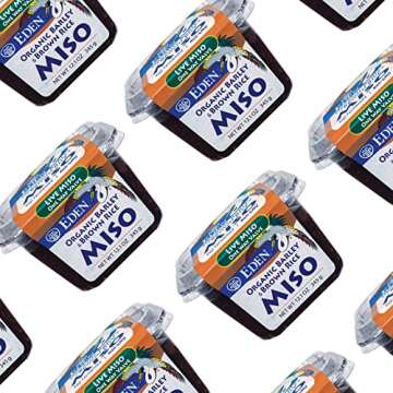 Eden Organic Barley & Brown Rice Miso Paste, Umami Rich, 12.1 oz
