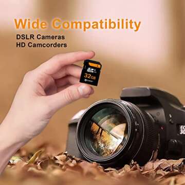 Canon PowerShot D30 Digital Camera Memory Card 32GB Secure Digital High Capacity (SDHC) Memory Card