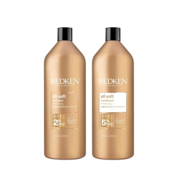 Redken All Soft Shampoo & Conditioner Set | Ultimate Hydration for All Hair Types