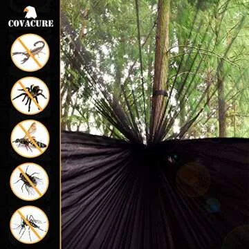 Covacure Camping Hammock Lightweight Portable Comfort