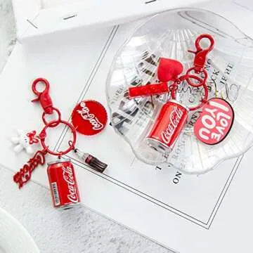 Cute LYCREW Keychain Set - Fun and Functional Accessories