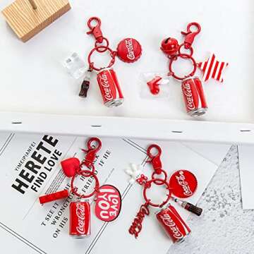 Cute LYCREW Keychain Set - Fun and Functional Accessories