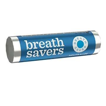 BREATH SAVERS Peppermint Sugar Free Mints Rolls, 0.75 oz