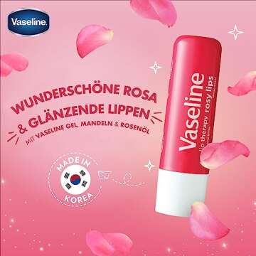 Vaseline Lip Therapy Stick, Moisturizing Lip Balm 4.8g