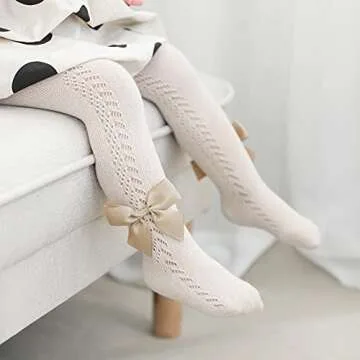 Stylish Bowknot Tights for Baby Girls | Ashmyova