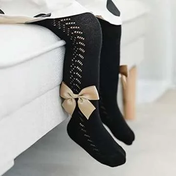 Stylish Bowknot Tights for Baby Girls | Ashmyova