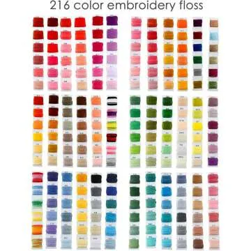 Caydo 313 PCS Embroidery Kit for Adults & Beginners