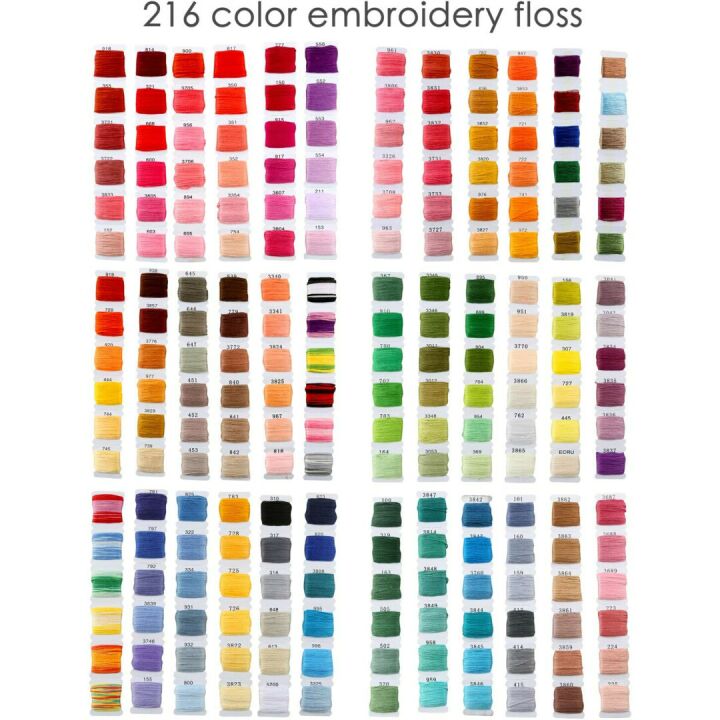 Caydo 313 PCS Embroidery Kit for Adults & Beginners