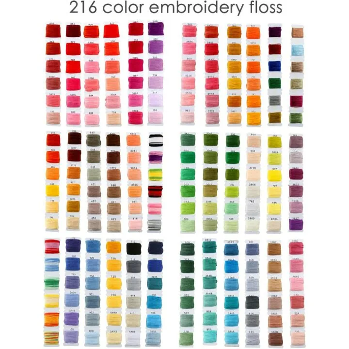 Caydo 313 PCS Embroidery Kit for Adults & Beginners